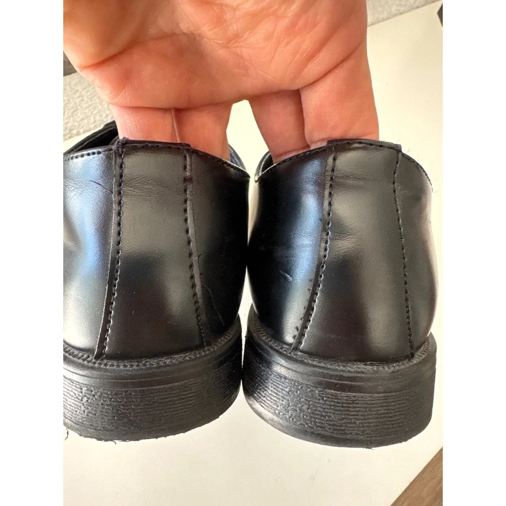 Joseph Abboud Men Cap Toe Derby‎ Oxfords Size US 8 Black Formal Leather